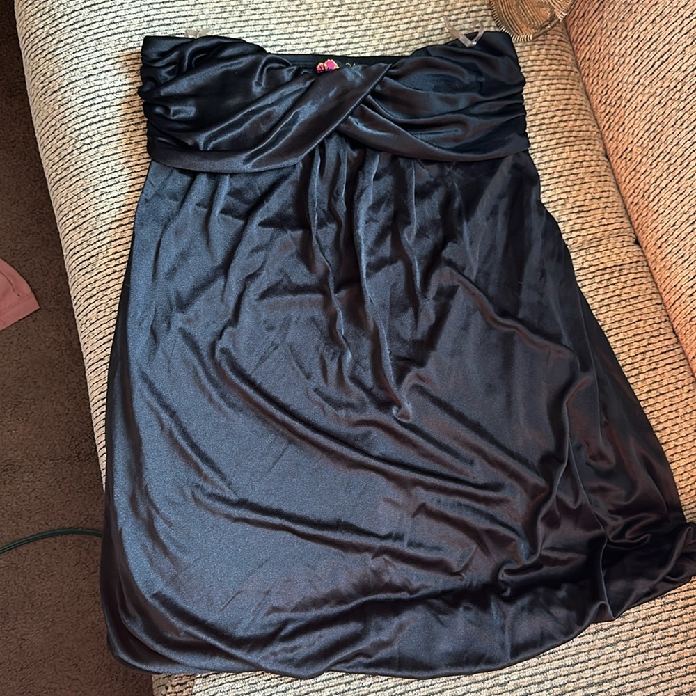 Strapless mini dress from forever21